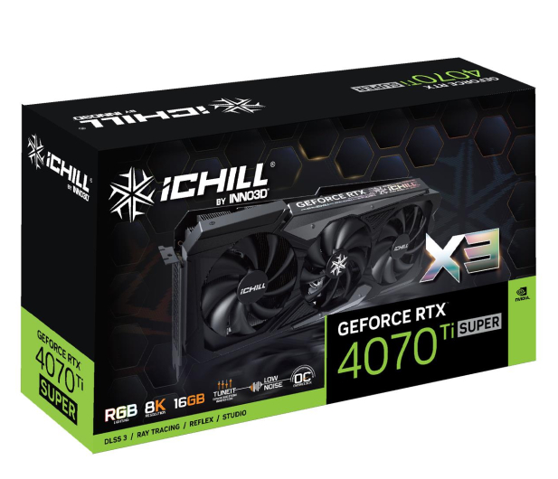 INNO3D GeForce RTX 4070 Ti Super Ichill X3 16GB GDDR6X - 1210184 - zdjęcie 2